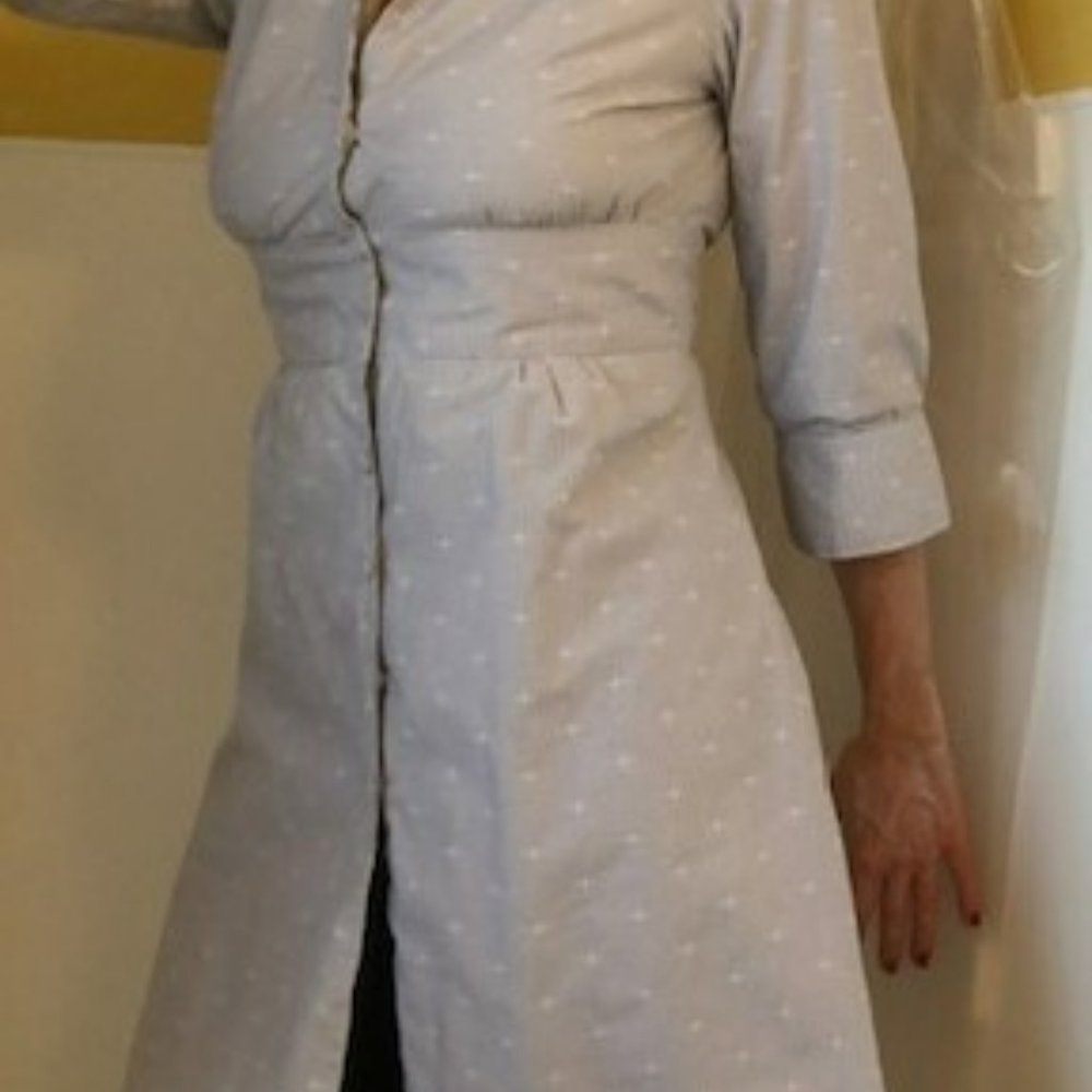 "Marie-Linh Couture”  vintage shirt dress, size XS